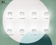 Hexagram stacker rings