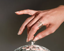 Hexagram stacker rings
